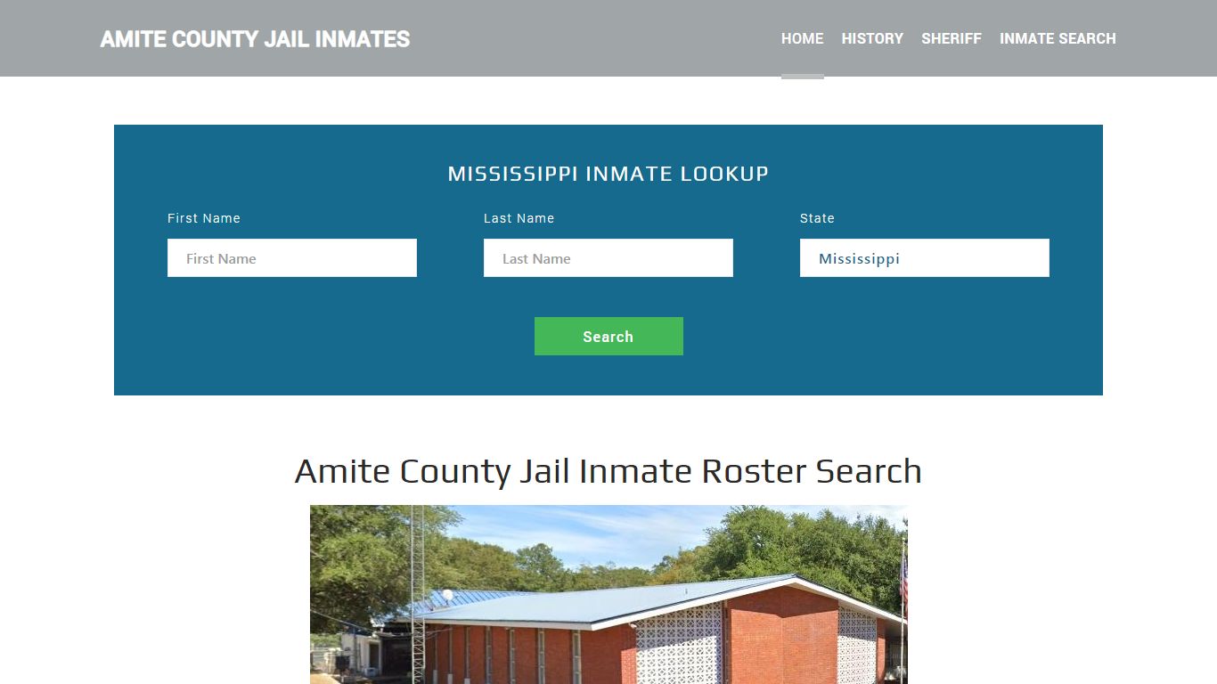 Amite County Jail Inmate Roster Lookup, Liberty, MS